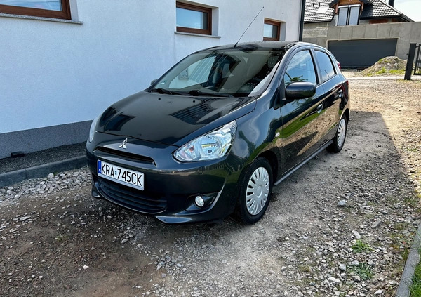 Mitsubishi Space Star cena 19500 przebieg: 137048, rok produkcji 2013 z Kraków małe 154